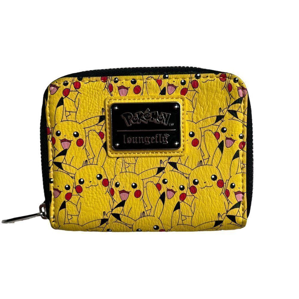 Loungefly Pokemon Pikachu All-Over-Print Small Zip-Around Wallet